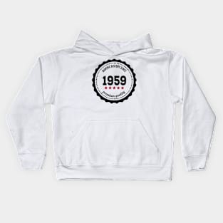 Making history since 1959 badge Kids Hoodie